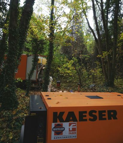 Sanierungsarbeiten im Mainzer Naturschutzgebiet Zitadellengarten